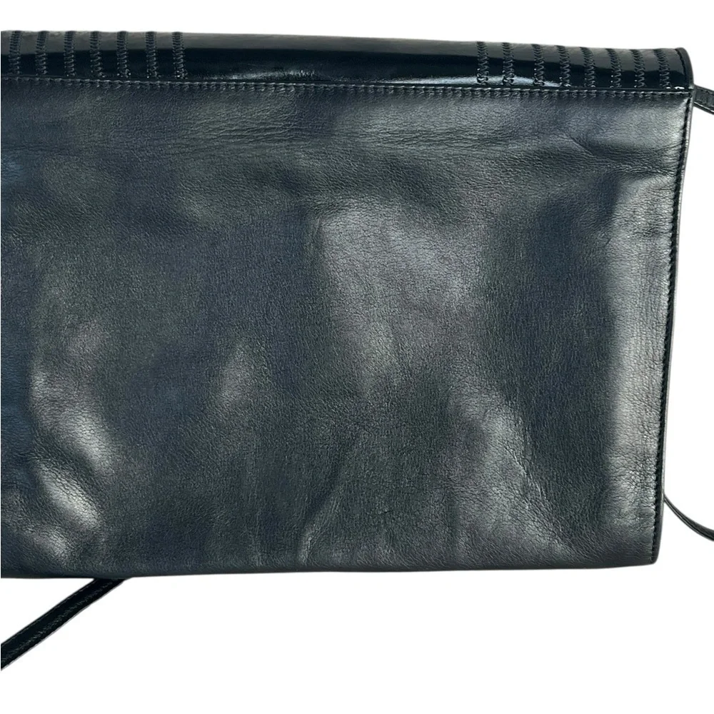 Fendi  Lambskin Black Crossbody Bag